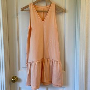 Peach dress